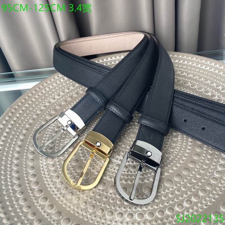 Montblanc Belt 34mmX95-125CM 7D35